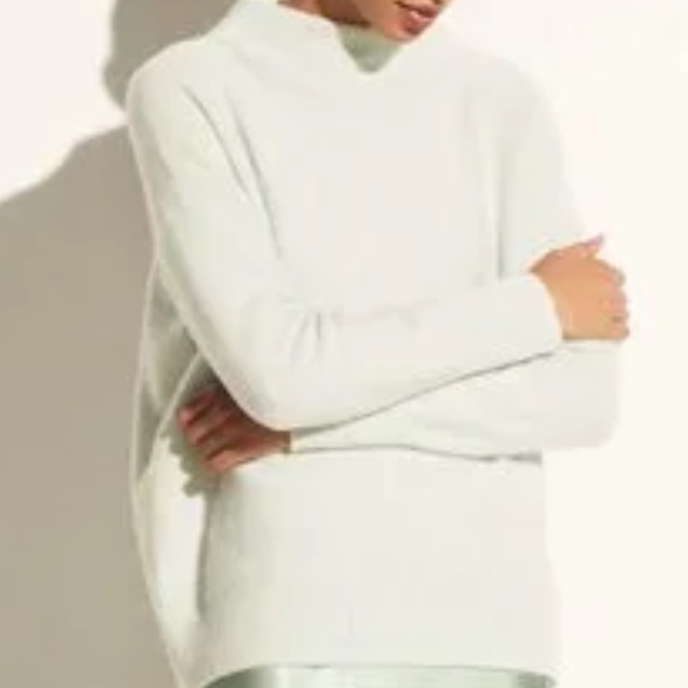 VINCE Cashmere Funnelneck Sweater